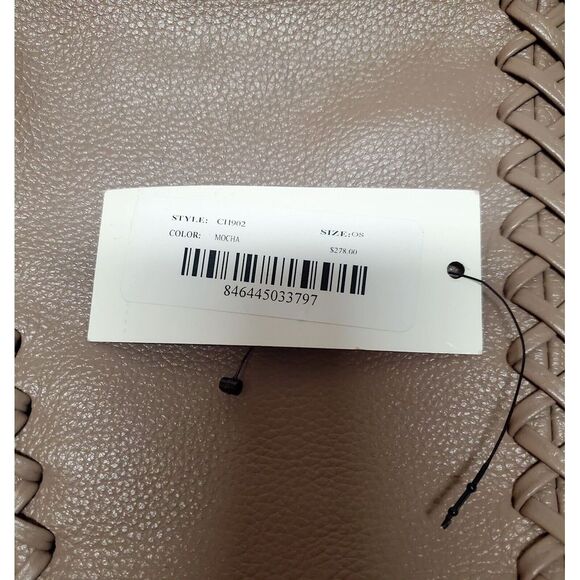 orYANY Purse NWT Chelsea Hobo Bag CH902 Braided Mocha Tag & Dust Bag Warm Taupe - Picture 12 of 14
